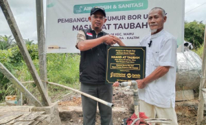 Air dan Sanitasi untuk Negeri, BMH Hadirkan Sumur Bor untuk Warga Sesulu Penajam