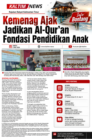 Jadikan Al Quran Fondasi Pendidikan Anak