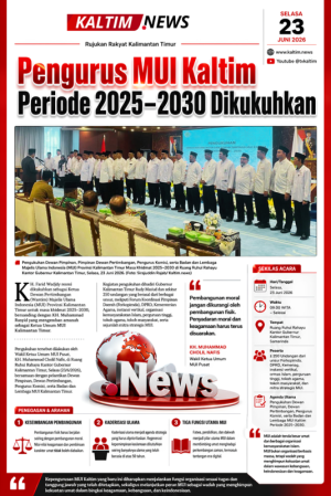Pengurus MUI Kaltim 2025-2030 Dikukuhkan