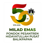 logo milad emas 50 tahun pesantren hidayatullah pusat balikpapan