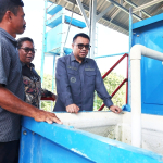 Bupati Kukar Resmikan WTP BUMDesa Madani Santan Tengah dan Lantik Anggota BPD