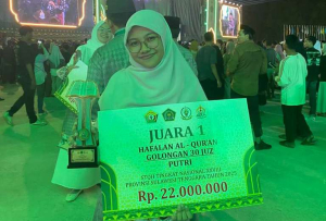 Aliifah Khansaa Dewi Santriwati asal Balikpapan Wakili Indonesia di MTQ Internasional