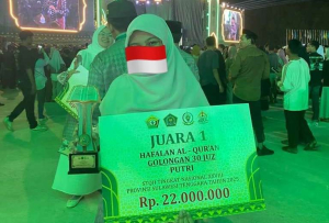 Aliifah Khansaa Dewi Santriwati asal Balikpapan Wakili Indonesia di MTQ Internasional