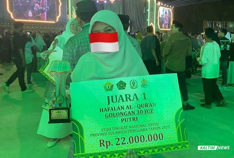 Aliifah Khansaa Dewi Santriwati asal Balikpapan Wakili Indonesia di MTQ Internasional