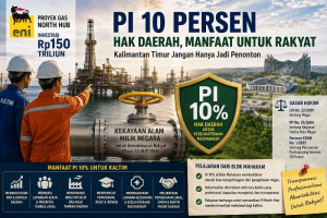 PI 10 Persen North Hub: Jangan Biarkan Kalimantan Timur Kembali Menjadi Penonton
