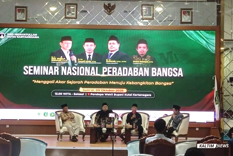 Seminar Nasional di Kukar, Tasyrif Amin Soroti Peran Ilmu dan Adab Menuju Indonesia Emas 2045